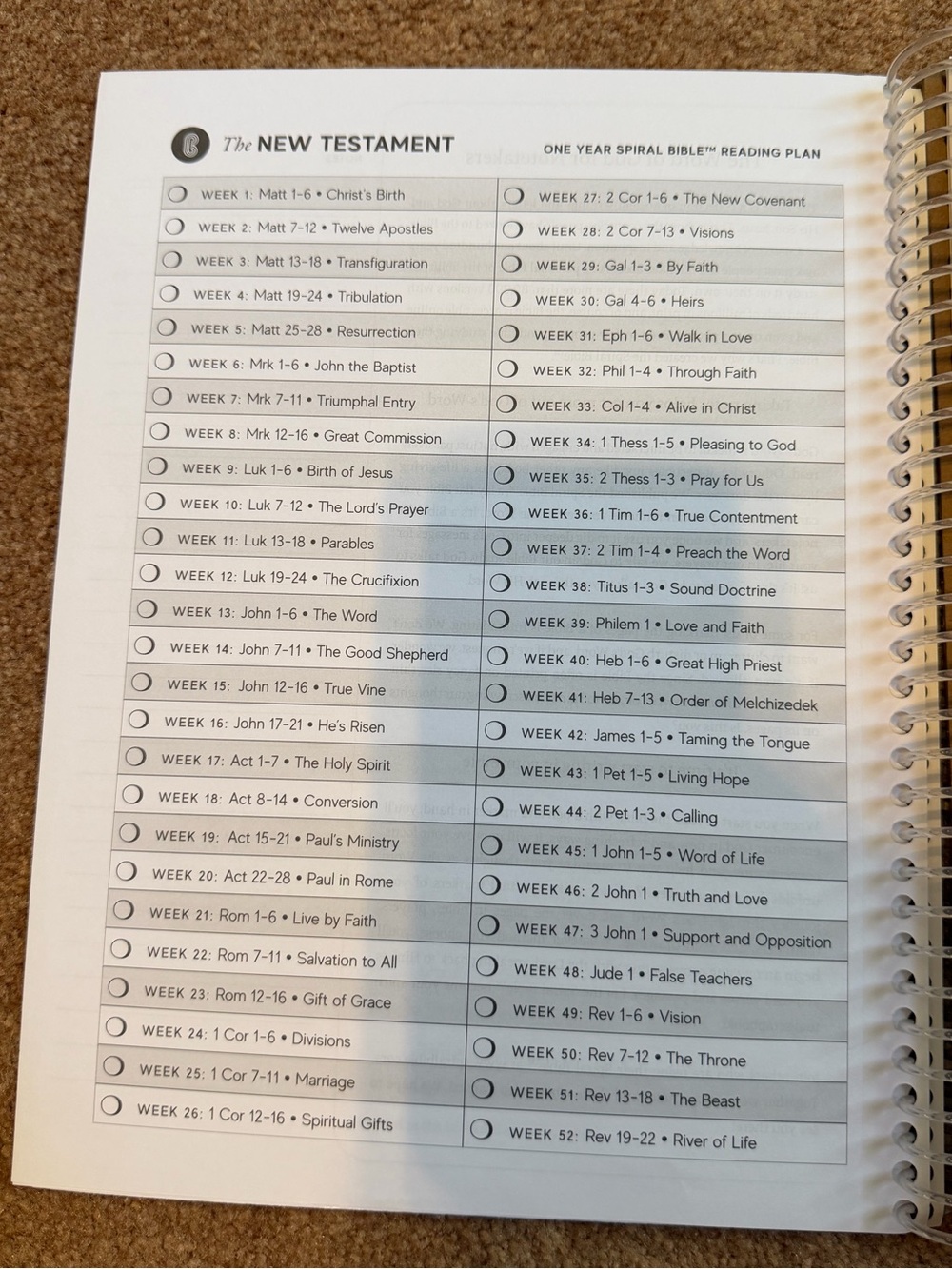 Bible Study Notebook - Picture 4 of 5